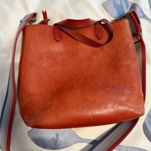 Madewell Orange Leather Women's Bag